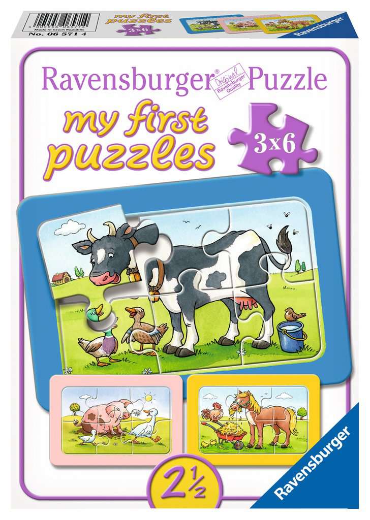 Ravensburger My First Puslespil - Good Animal Friends