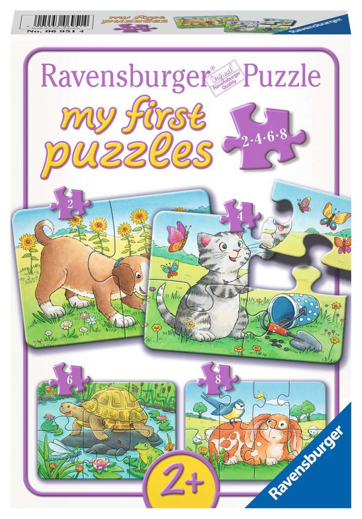 Ravensburger My First Puslespil - Cute Pets