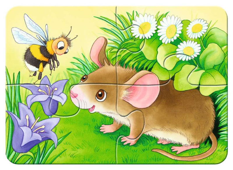 Ravensburger My First Puslespil - Sweet Garden Residents