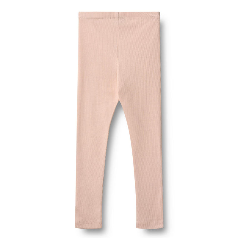 Wheat Rib Leggings Maddy - Powder