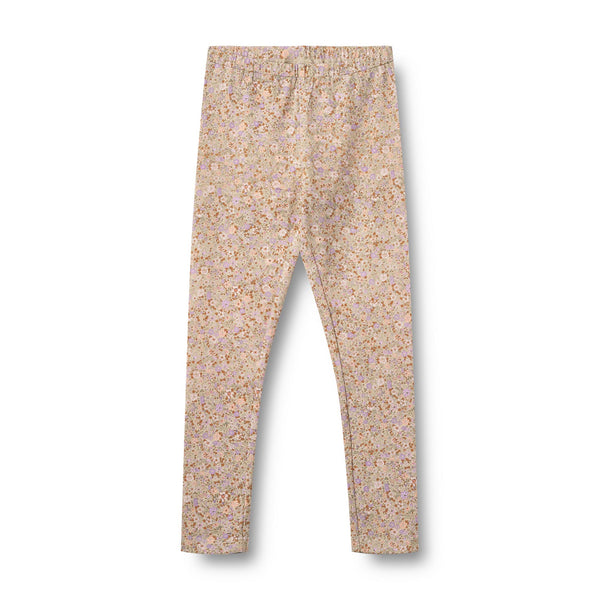 Wheat Leggings Jules - Lilac Flower Meadow