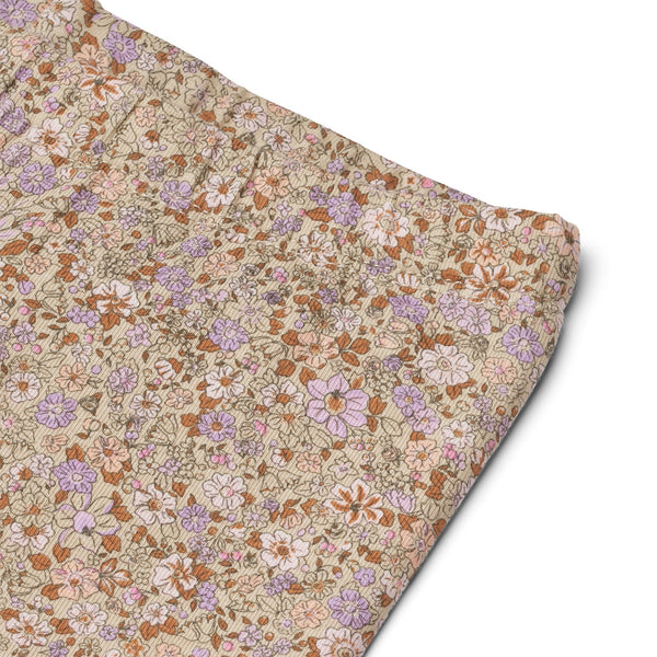 Wheat Leggings Jules - Lilac Flower Meadow