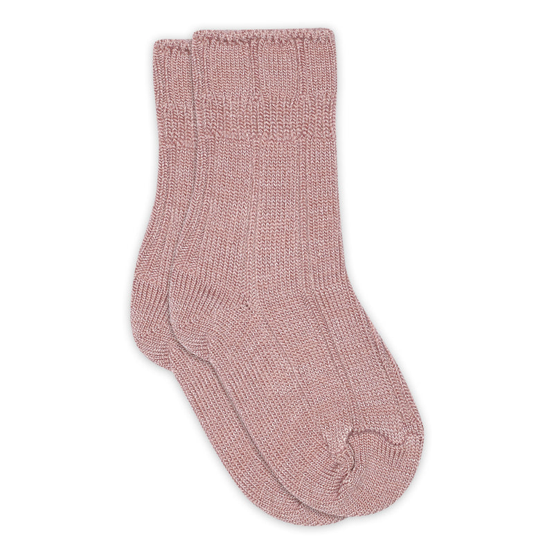 MP Kids Bee Strømper, Uld/Bambus - Woodrose