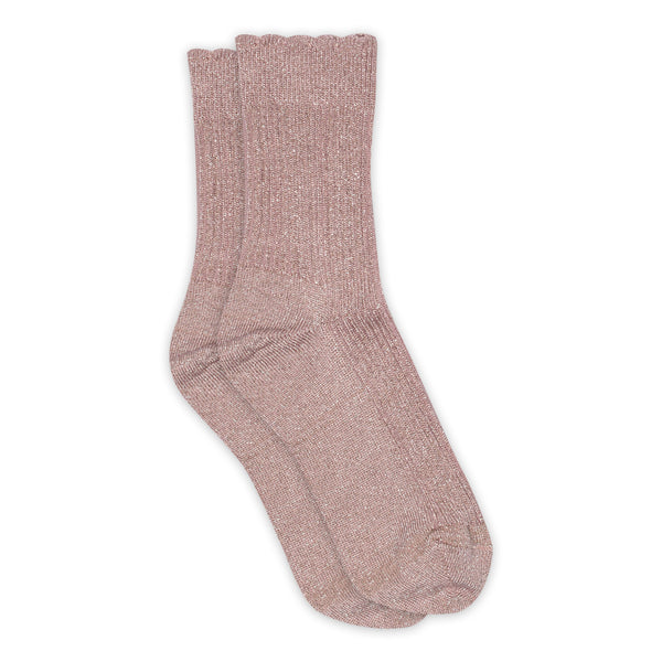 MP Kids Celosia Glitter Strømper - Mauve Shadows