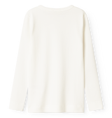 MarMar Modal Plain Bluse - Gentle White