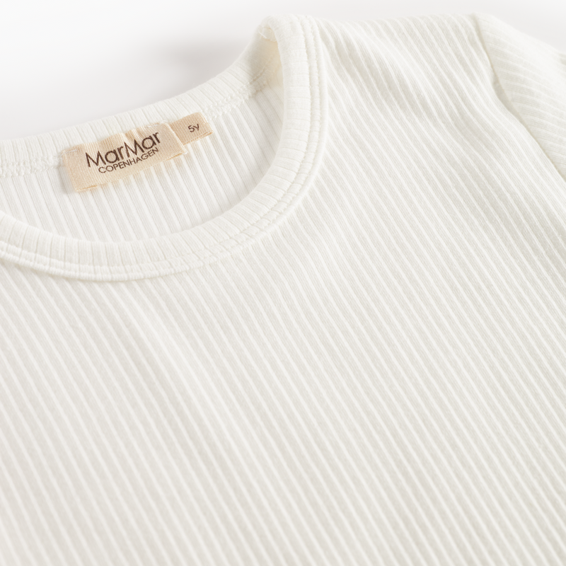 MarMar Modal Plain Bluse - Gentle White