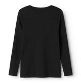 MarMar Modal Plain Bluse - Black