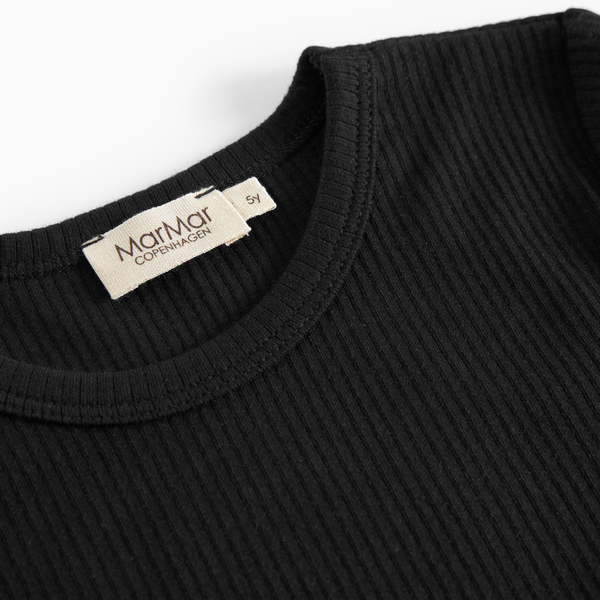 MarMar Modal Plain Bluse - Black