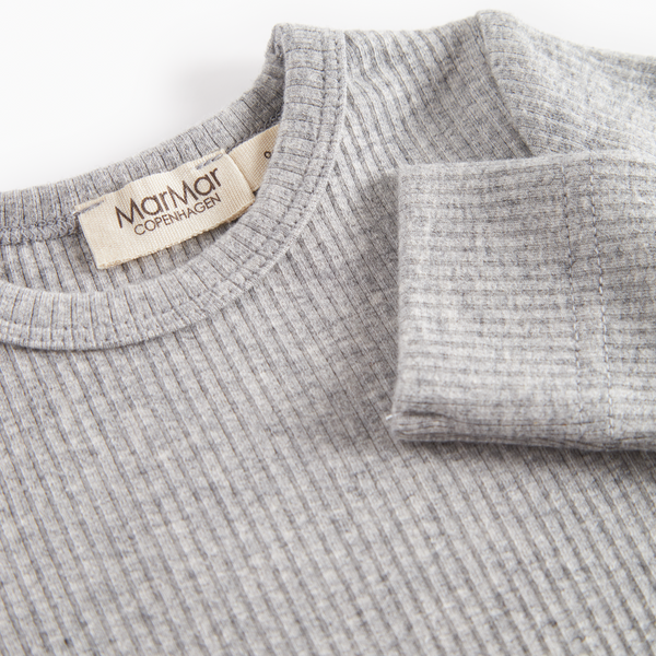MarMar Modal Plain Body - Light Grey Melange
