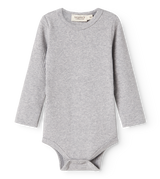 MarMar Modal Plain Body - Light Grey Melange