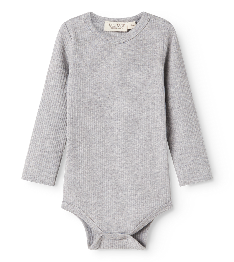MarMar Modal Plain Body - Light Grey Melange