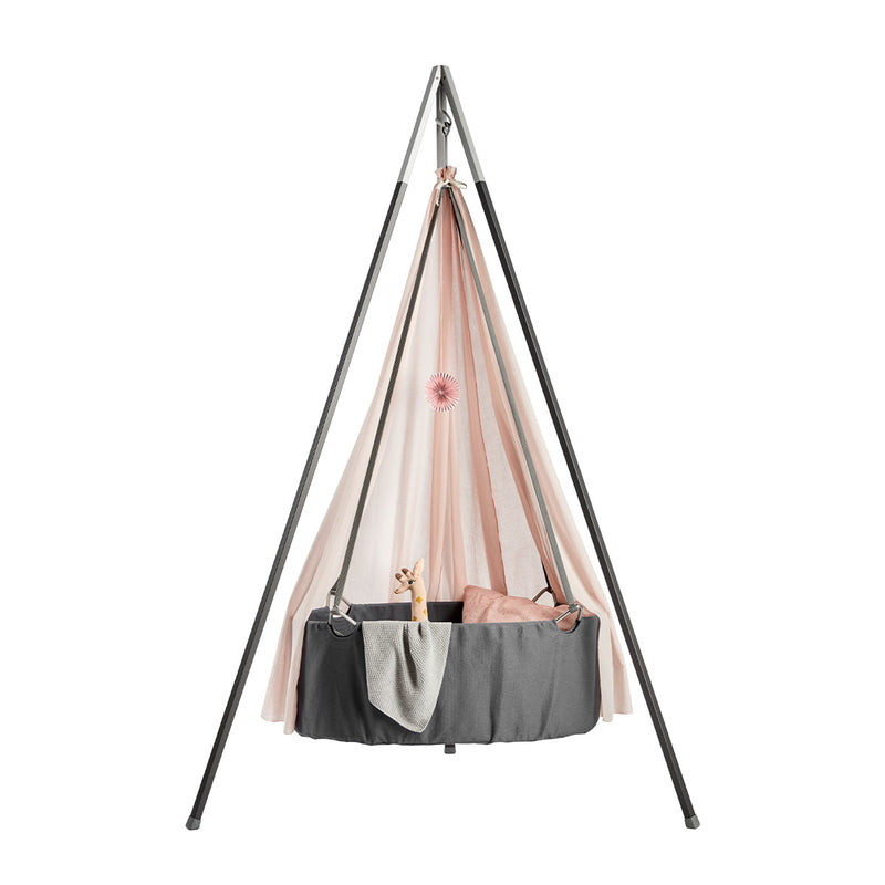 Leander Classic™ Vugge m. madras - Grå