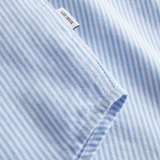 Les Deux Konrad Oxford Skjorte - Light Blue Stripe