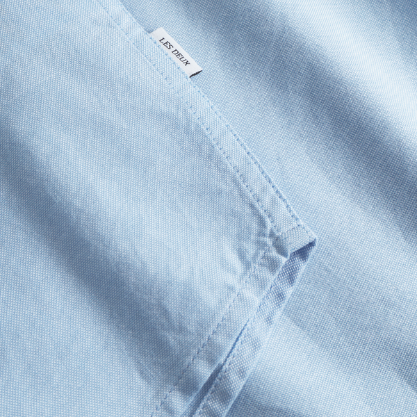 Les Deux Konrad Oxford Skjorte - Light Blue