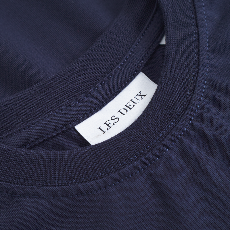 Les Deux Norregaard T-Shirt - Dark Navy