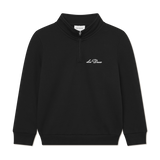 Les Deux West Side Half-Zip Sweatshirt - Black