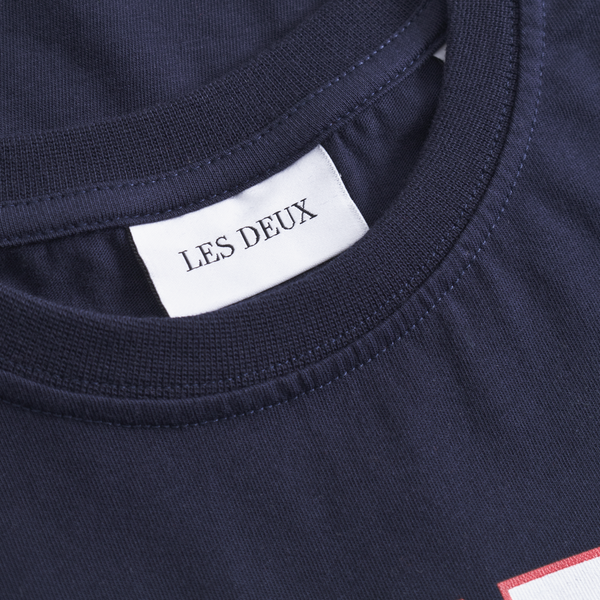 Les Deux Aidan T-Shirt - Dark Navy