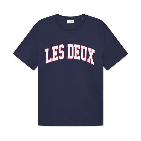 Les Deux Aidan T-Shirt - Dark Navy