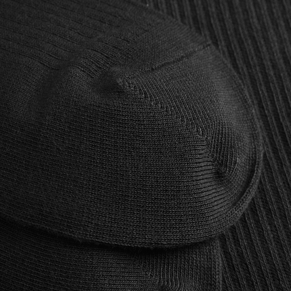 Les Deux Vertigo Rib Strømper - Black