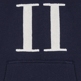 Les Deux Encore Bouclé Hoodie - Dark Navy