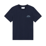 Lea Deux Globe T-Shirt - Dark Navy