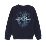 Les Deux Globe Sweatshirt - Dark Navy
