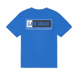 Les Deux Sport Logo T-Shirt - Palace Blue