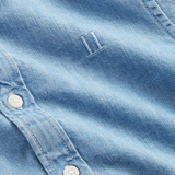 Les Deux Konrad Denim Skjorte - Light Indigo Wash