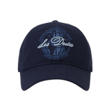 Les Deux Globe Logo Dad Cap - Dark Navy