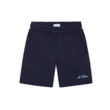 Les Deux Globe Sweat Shorts - Dark Navy