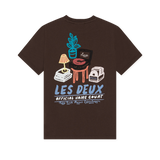 Les Deux Record T-Shirt - Molé Brown