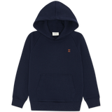 Les Deux Core Contrast Hoodie - Dark Navy Blue