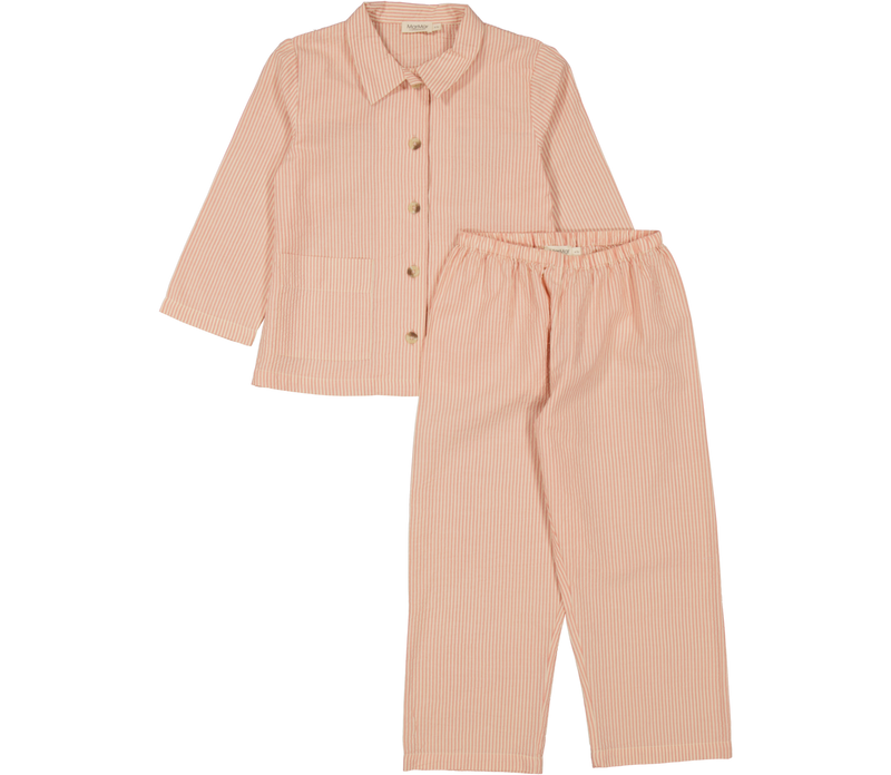 MarMar Pajama Nattøj - Soft Cheek Stripe