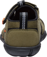 Keen Seacamp ll CNX Sandaler - Dark Olive/Gold Flame