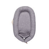 Voksi Babynest Premium - Moon Stone Grey Flying