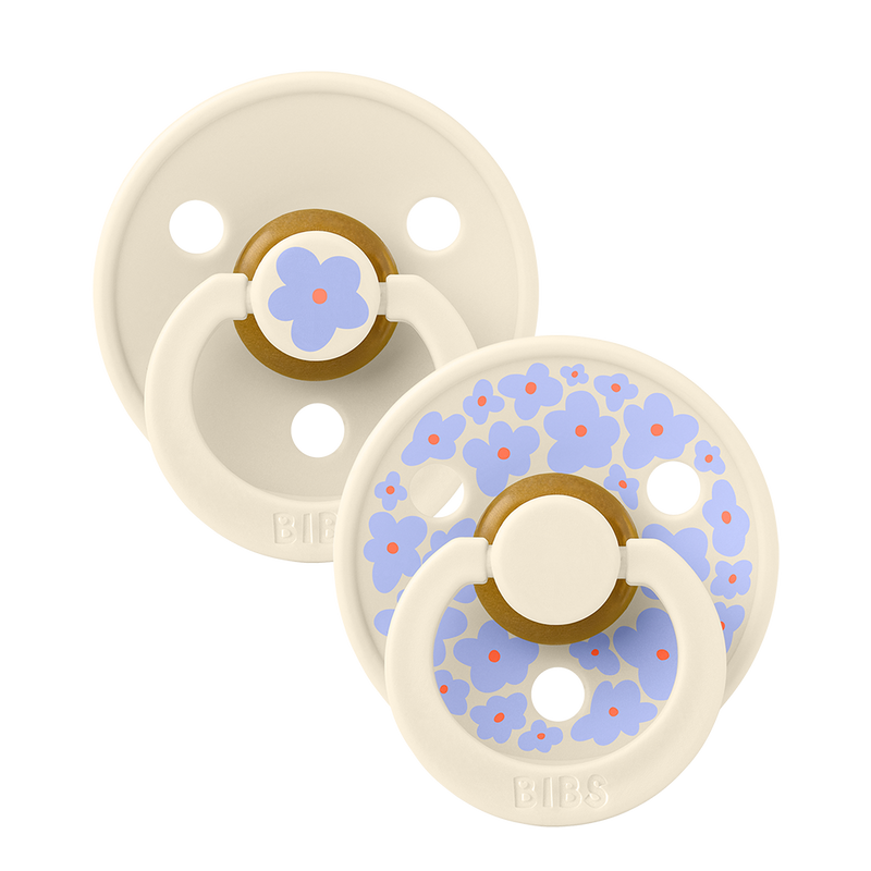 Bibs Studio Colour Natural Jasmine, 2-pack - Ivory Mix