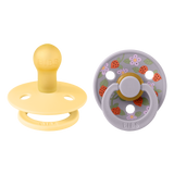 Bibs x Liberty Colour Natural, 2-pack - Strawberries Pale Butter Mix