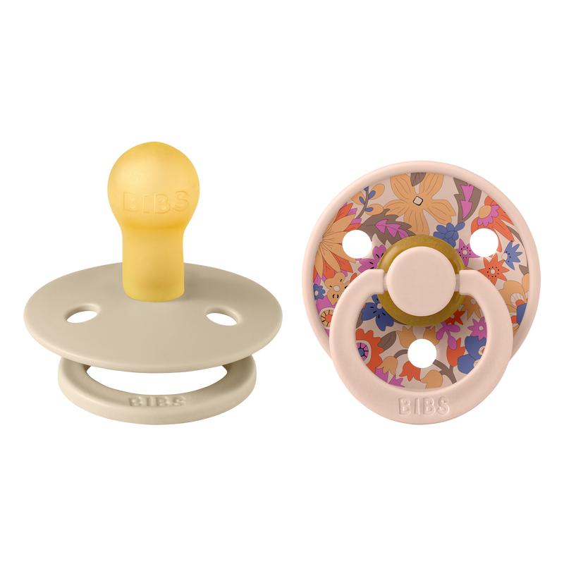 Bibs x Liberty Colour Natural, 2-pack - June Blossom Mix