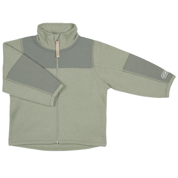 Voksi Uld Jakke - Misty Green