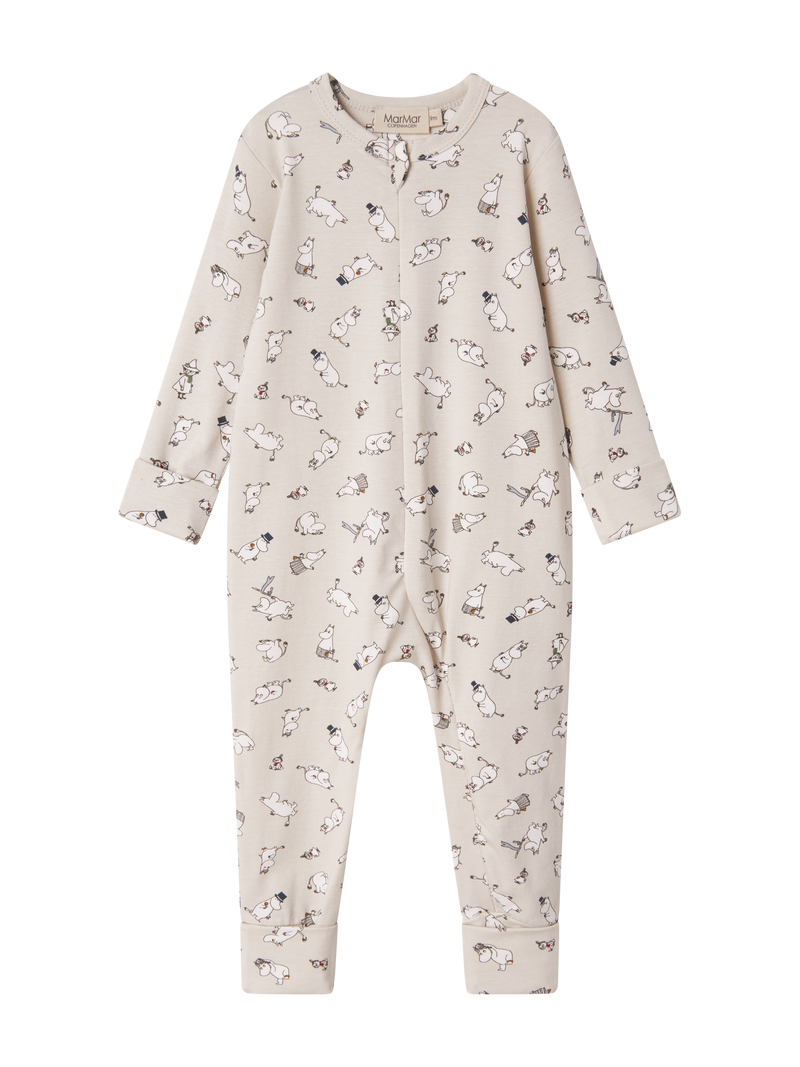MarMar Rompy Zip Natdragt - Moomin