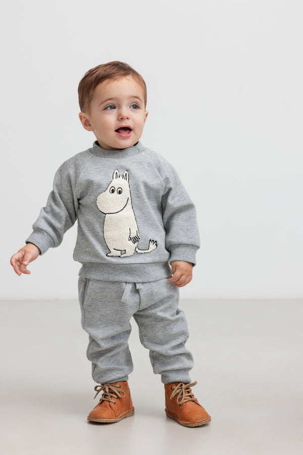 MarMar Pelon Sweatbukser - Light Grey Melange