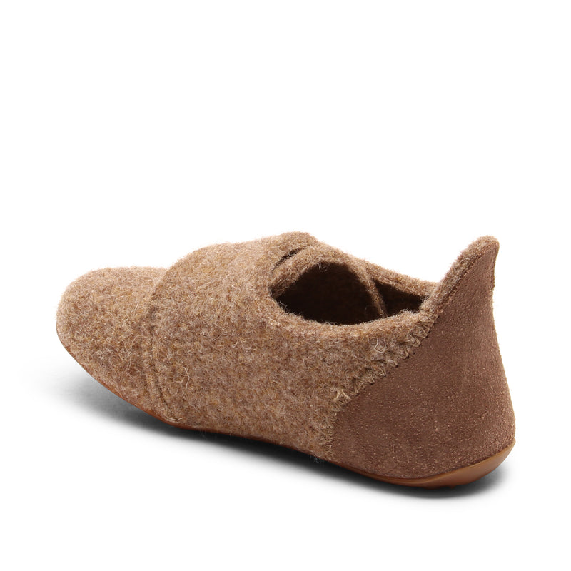 bisgaard Casual Hjemmesko, Uld - Camel