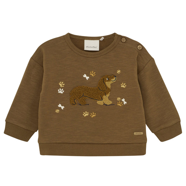 minymo Sweatshirt - Sepia