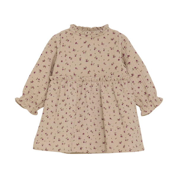 minymo Kjole - Oxford Tan