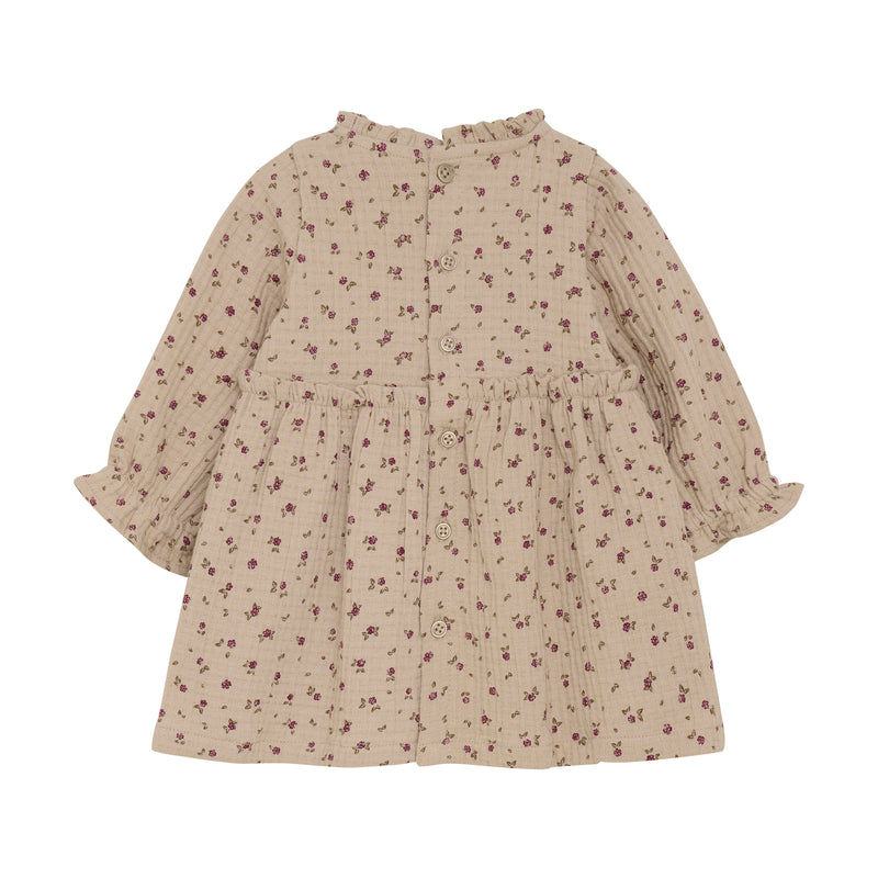 minymo Kjole - Oxford Tan