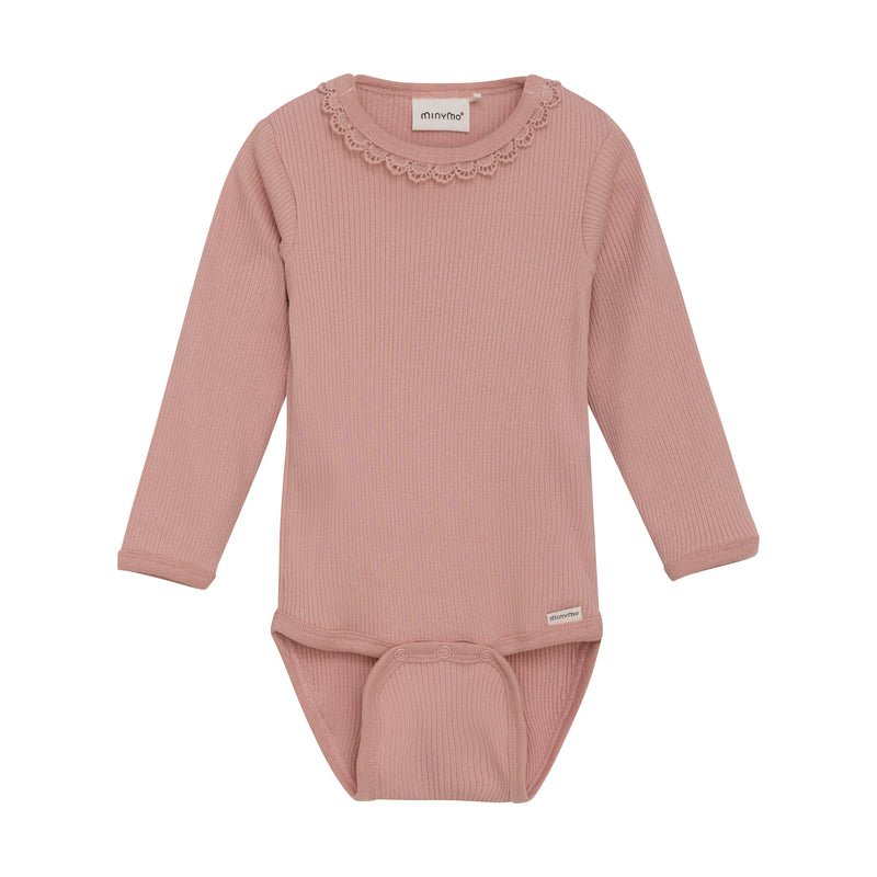 minymo Rib Body - Misty Rose