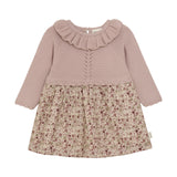 minymo Strik Kjole - Shadow Gray