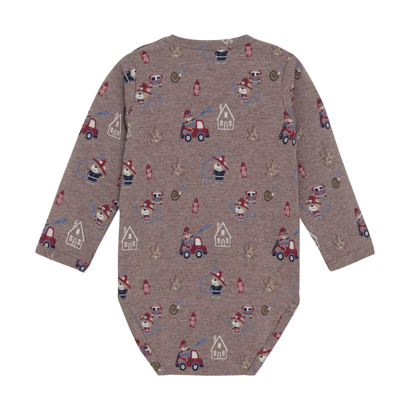 minymo Body - Dark Brown Melange