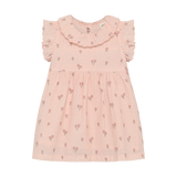 minymo Kjole - Peach Blush Flower