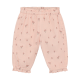 minymo Bukser - Peach Blush Flower